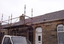 Roofing work